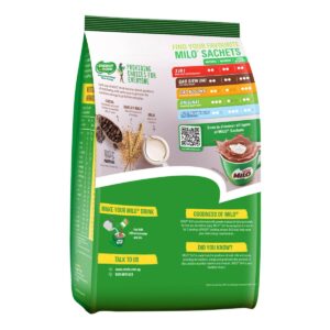 Milo 3 in 1 Instant Chocolate Malt with Milk- Regular