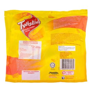 Twisties Corn Snack - Cheeky Cheddar Cheese