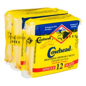 Cowhead Cheese Slices - Cheddar