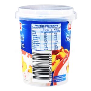 Marigold Low Fat Yoghurt - Peach