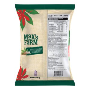 Max's Farm Cassava Chips - Spicy