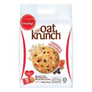 Munchy's Oat Krunch Crackers-StrawberryBlackcurrent