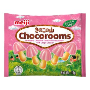 Meiji Chocorooms - Strawberry
