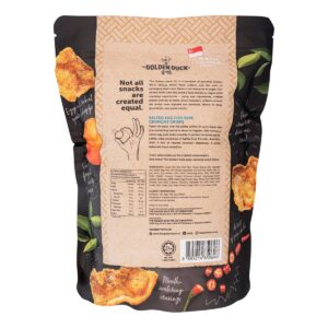 The Golden Duck Co. Gourmet Crunchy Crisps - Salted Egg FishSkin