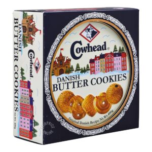 Cowhead Danish Butter Cookies Tin