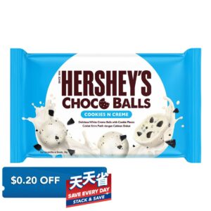 Hershey's Cookie Balls - Cookies and Cream