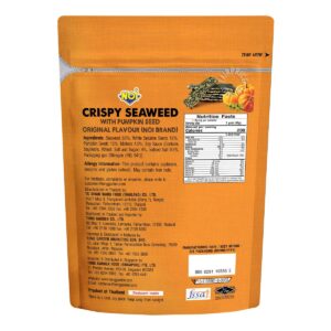 N.O.I Baked Crispy Seaweed - Pumpkin Seed (Original)