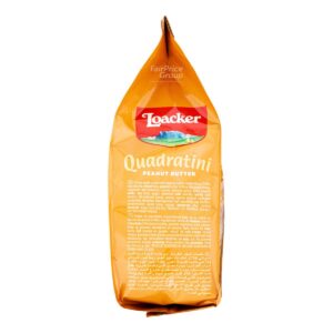 Loacker Quadratini Crispy Wafers - Peanut Butter