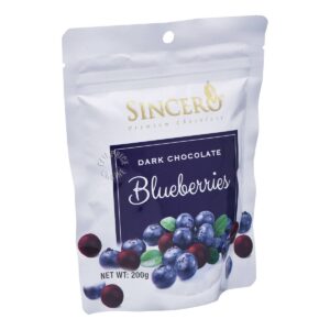 Sincero Premium Dark Chocolate - Blueberries
