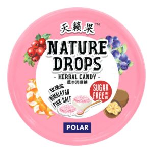 Polar Nature Drops Herbal Candy - Himalayan Pink Salt
