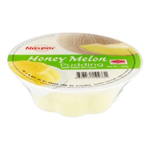 Naspac Pudding with Nata De Coco - Honey Melon