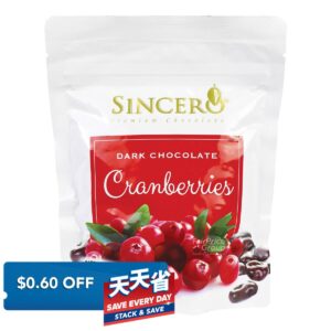 Sincero Dark Chocolate - Cranberries