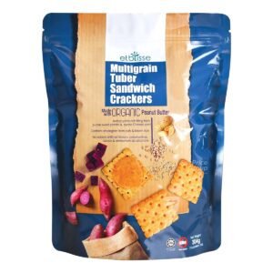 Etblisse Multigrain Tuber Sandwich Crackers - Peanut Butter