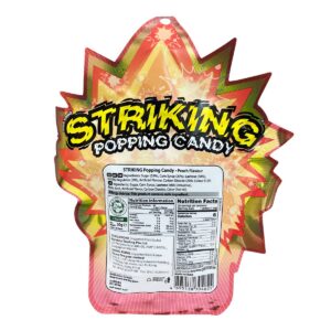 Striking Popping Candy - Peach