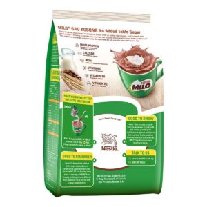 Milo Instant Chocolate Malt Drink Powder with Milk - Gao Kosong