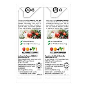 Marigold 100% Packet Juice - Apple