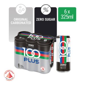 100 Plus Zero Sugar Can Drink - Original