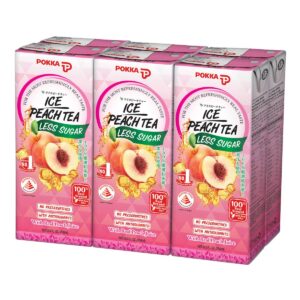 Pokka Packet Drink - Ice Peach Tea (Less Sugar)