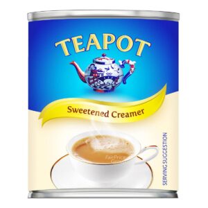 Teapot Sweetened Creamer