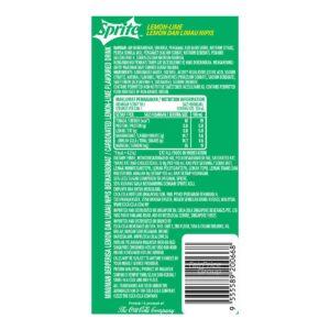Sprite Sparkling Lemon Lime Can Drink