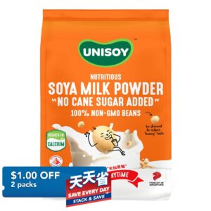 Unisoy Instant Nutritious Soya Milk Powder - No Cane Sugar