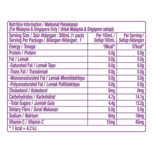 Ribena Blackcurrant Fruit Packet Drink - Regular