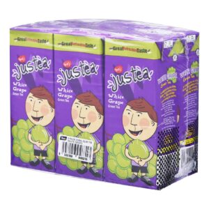 Yeo's Justea Packet Drink - Green Tea With White Grape