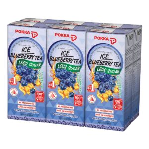 Pokka Packet Drink - Ice Blueberry Tea (Less Sugar)