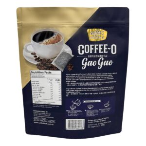 Coffee Hock Instant Coffee-O Bags Gao Gao - Kosong (Sugar Free)