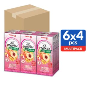 Pokka Packet Drink - Ice Peach Tea (Less Sugar)