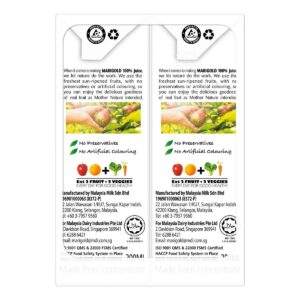 Marigold 100% Packet Juice - Tropical Fruits