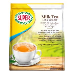 Super 3 in 1 Instant Milk Tea - Less Sugar