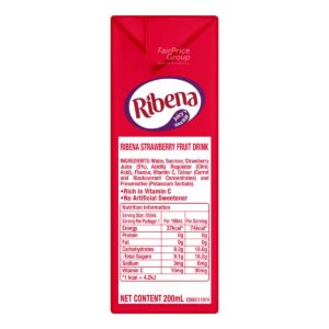 Ribena Packet Fruit Drink - Strawberry