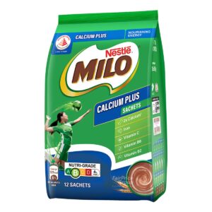 Milo 2 in 1 Instant Chocolate Malt with Milk - Calcium Enriched
