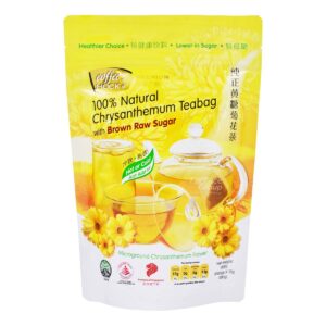 Coffee Hock 100% Natural Chrysanthemum Teabag - Brown Sugar