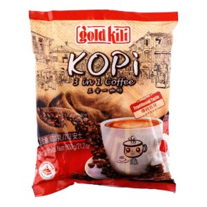 Gold Kili 3 in 1 Instant Coffee - Traditional Kopi
