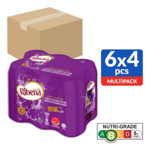Ribena Blackcurrant Fruit Can Drink - Lightly Sparkling