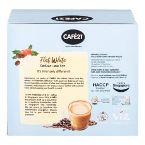 Cafe 21 Low Fat 2-in-1 Instant Coffeemix - Flat White