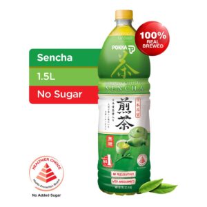Pokka Bottle Drink - Japanese Green Tea (No Added Sugar)