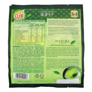 OSK 3 in 1 Instant Latte - Matcha