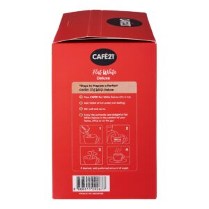 Cafe 21 Instant Coffee Mix - Flat White Deluxe