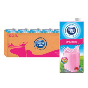 Dutch Lady UHT Milk - Strawberry