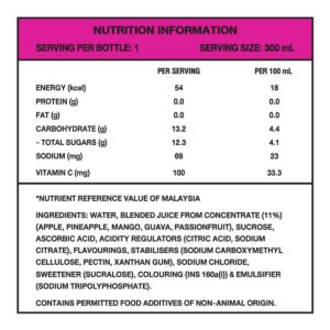 Minute Maid Pulpy Juice Drink - Tropical Mixed Fruit
