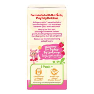 Yeo's Super Sprouts Soy Milk - Strawberry