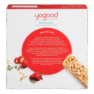 Yogood Yoghurt Coated Muesli Bars - Strawberry