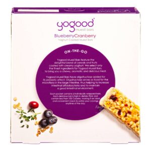 Yogood Yoghurt Coated Muesli Bars - Blueberry Cranberry