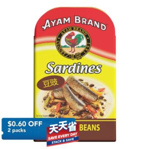 Ayam Brand Sardines - Black Beans