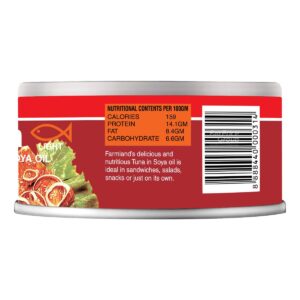 Farmland Skipjack Tuna - Tuna & Onion in Soya Oil