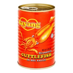 Sayang Sotong in Soya Sauce