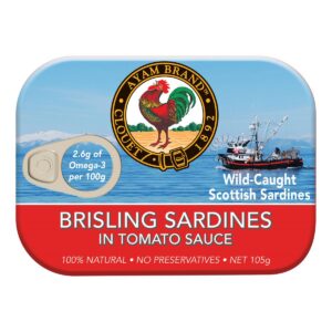 Ayam Brand Brisling Sardines in Tomato Sauce